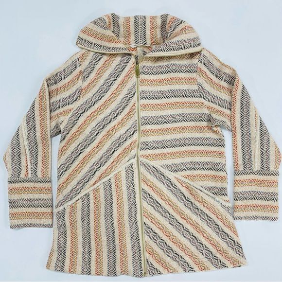 Soft Surroundings Boho Jacquard Rayadas Jacket - Picture 3 of 15